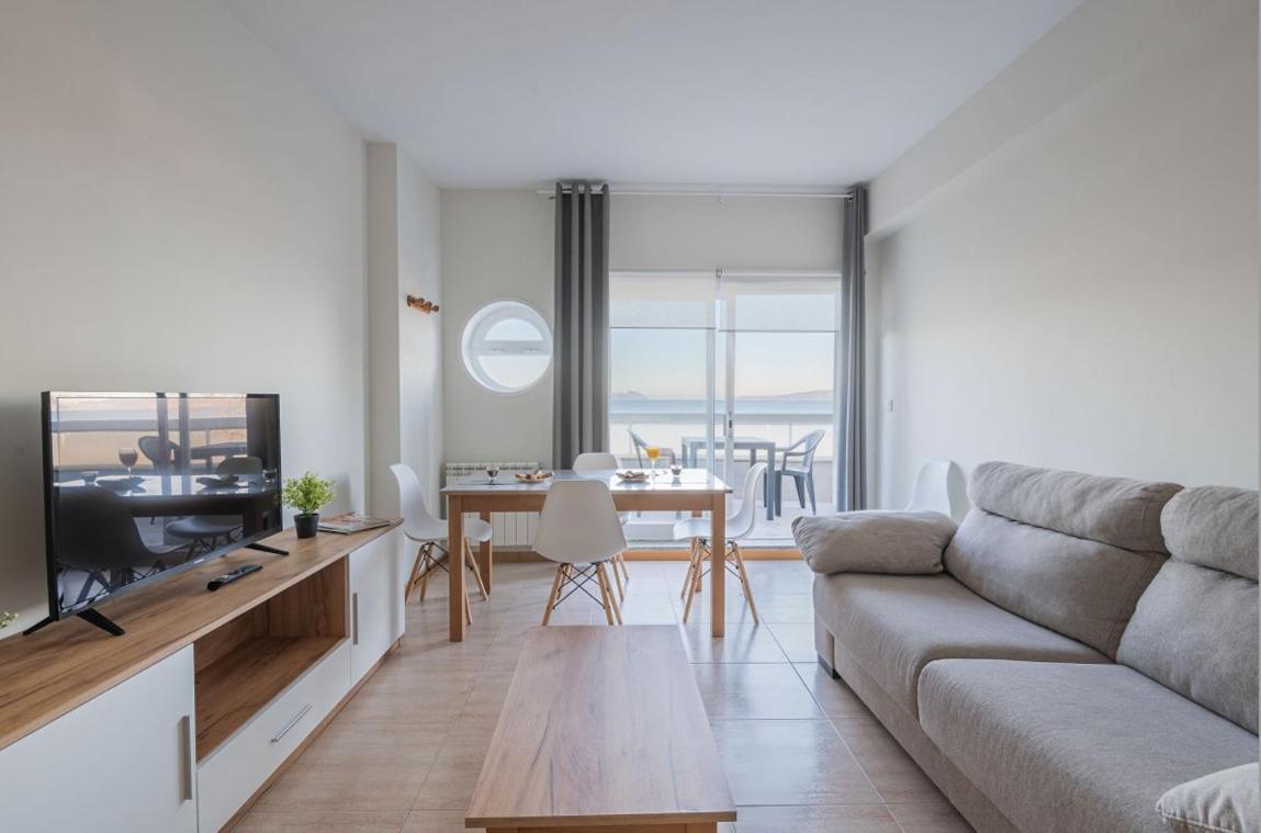 Primera Linea De Playa Samil Costa Con Garaje Incluido Виго Екстериор снимка